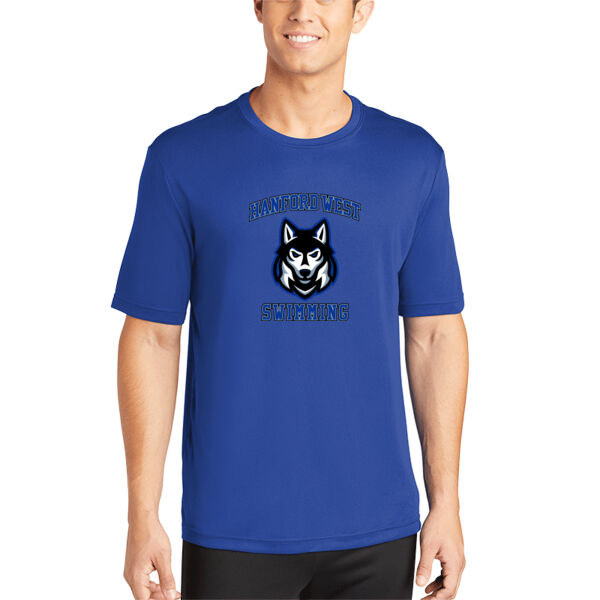 Hanford West Swimming PosiCharge Competitor Tee Thumbnail