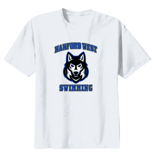 Hanford West Swimming Youth Heavy Cotton 100% Cotton T Shirt Thumbnail