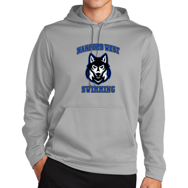 Hanford West Swimming Fleece Hooded Pullover Thumbnail